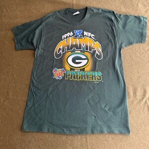 Vintage Green Bay Packers 1996 Pro Player Shirt XL Super Bowl Champs